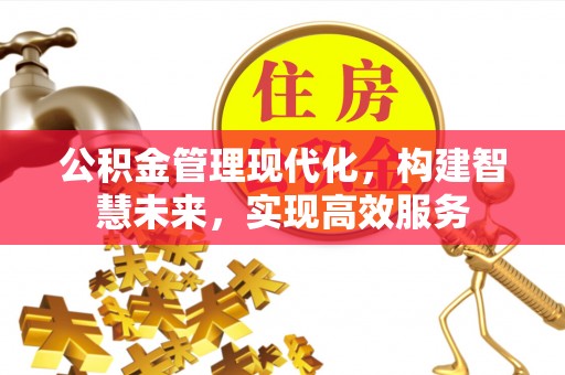 开封公积金管理现代化，构建智慧未来，实现高效服务