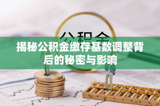 开封揭秘公积金缴存基数调整背后的秘密与影响