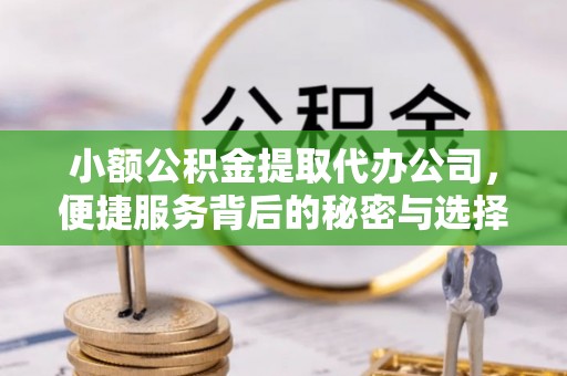 开封小额公积金提取代办公司，便捷服务背后的秘密与选择指南