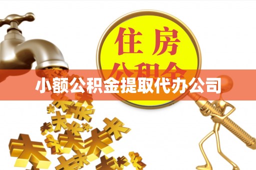 开封小额公积金提取代办公司
